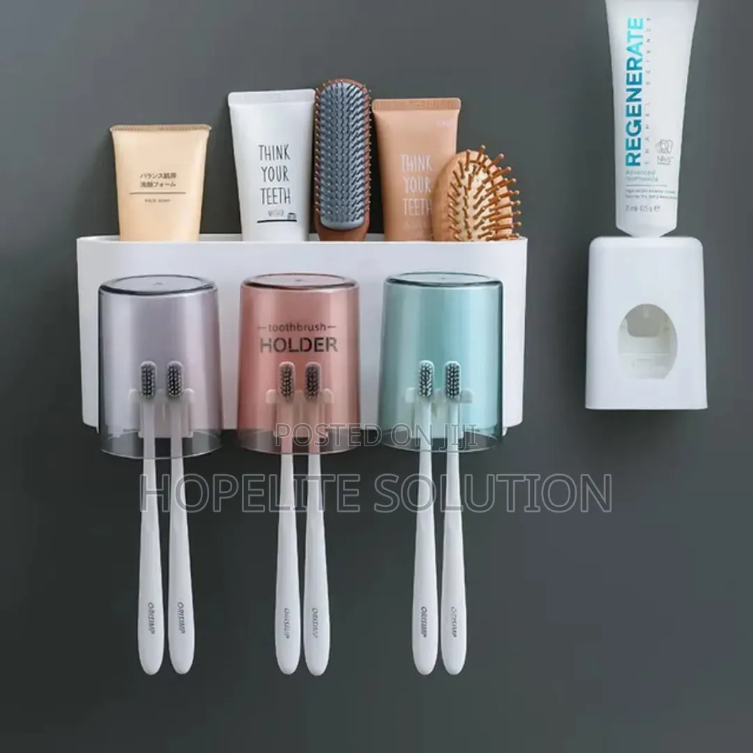 Wall Mounted Multifunctional Toothbrush Dispenser