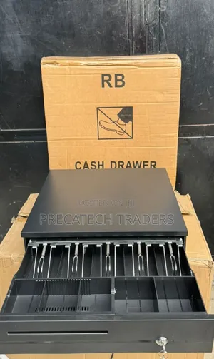 Electronic POS Cash Drawer – 5 Bill Coin Compartments