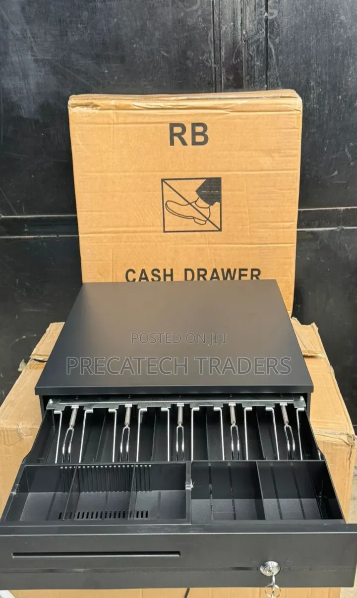 Electronic POS Cash Drawer – 5 Bill Coin Compartments