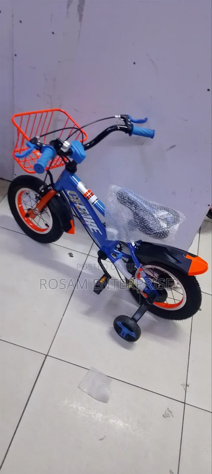 Children’s Bicycle With Training Wheels 12"