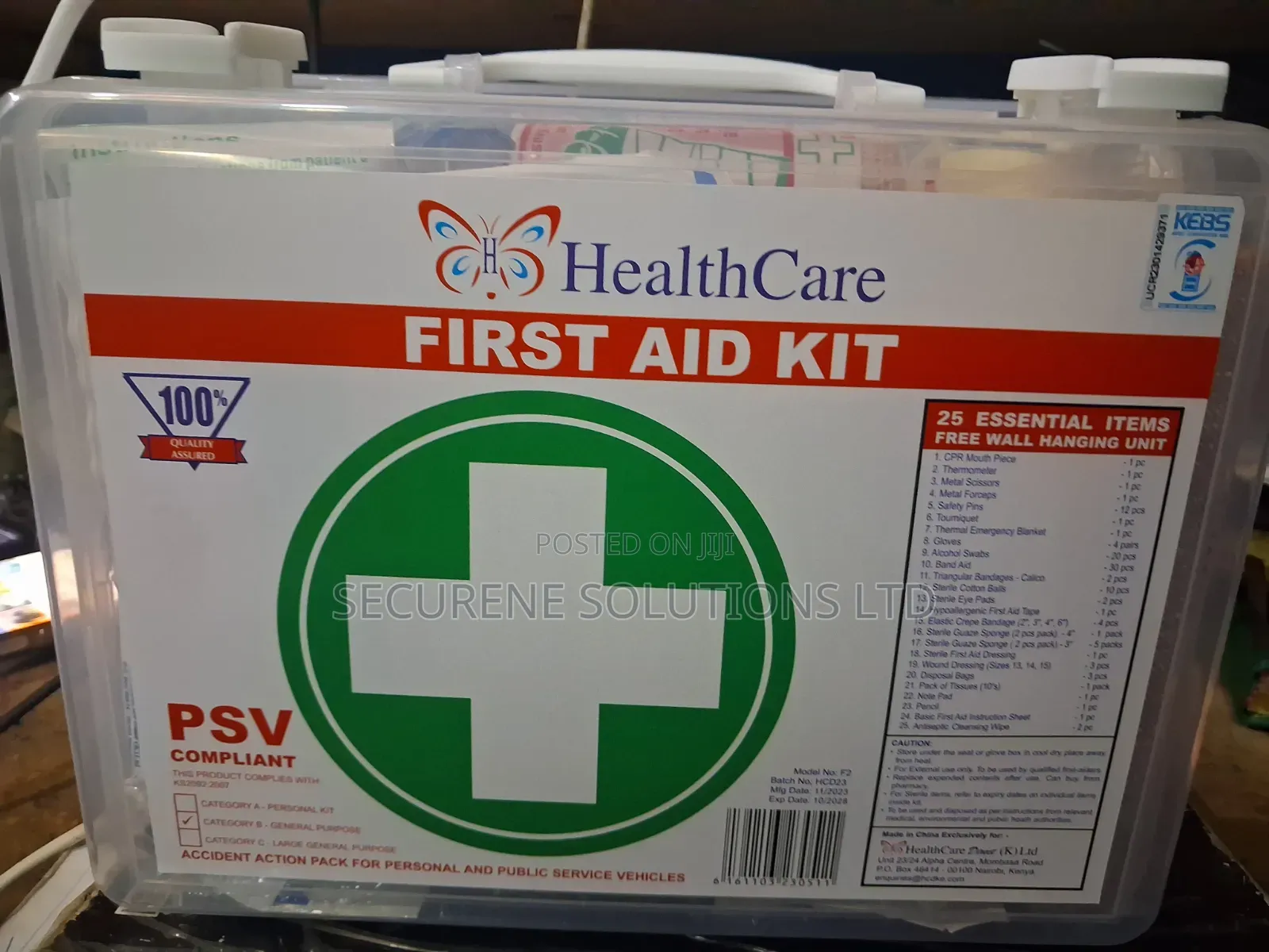 PSV Healthcare First Aid Kit