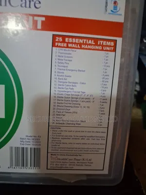 PSV Healthcare First Aid Kit