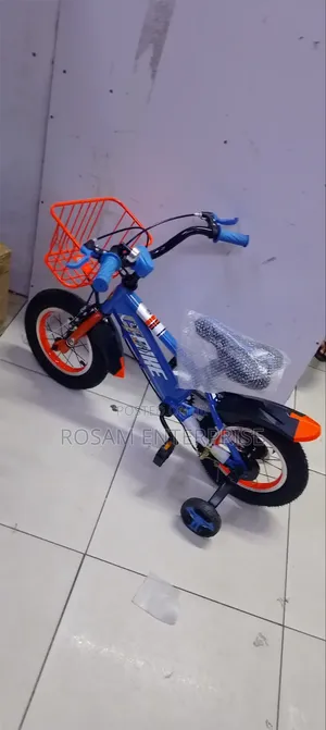 Children’s Bicycle With Training Wheels 12"