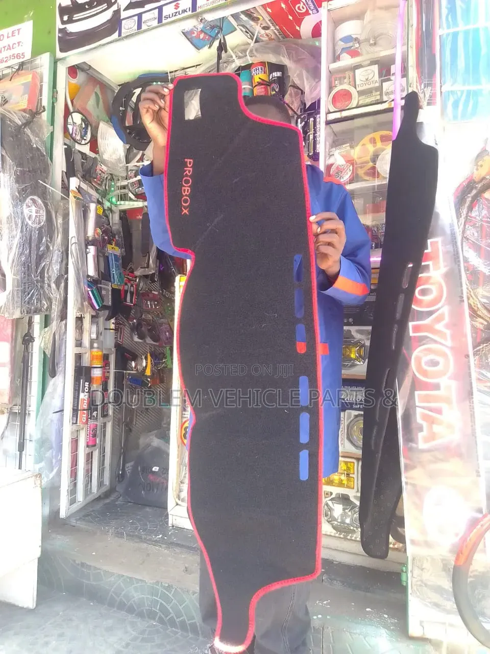 Customised Dashboard Mat/Cover Toyota Probox 1998-2020,2001,2015-2019