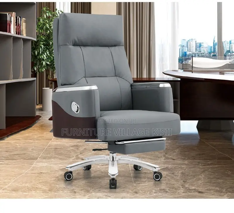 Office Chair: Executive Leather Office Chair
