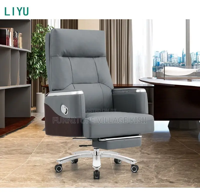 Office Chair: Executive Leather Office Chair