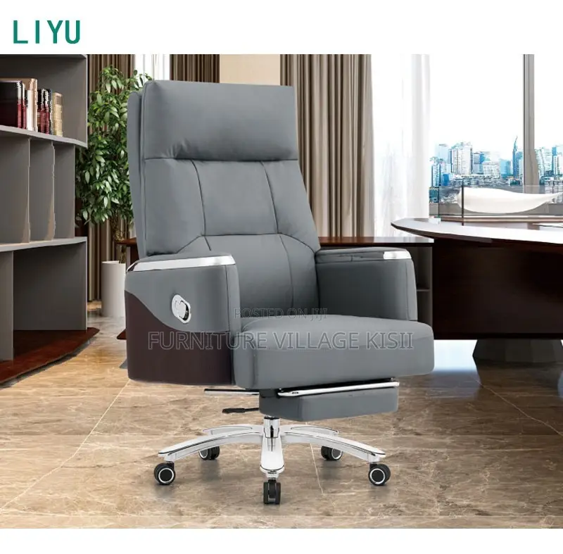 Office Chair: Executive Leather Office Chair