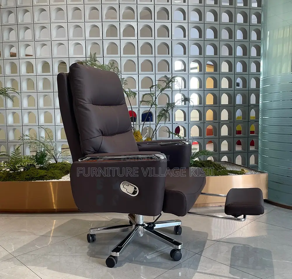 Office Chair: Executive Leather Office Chair