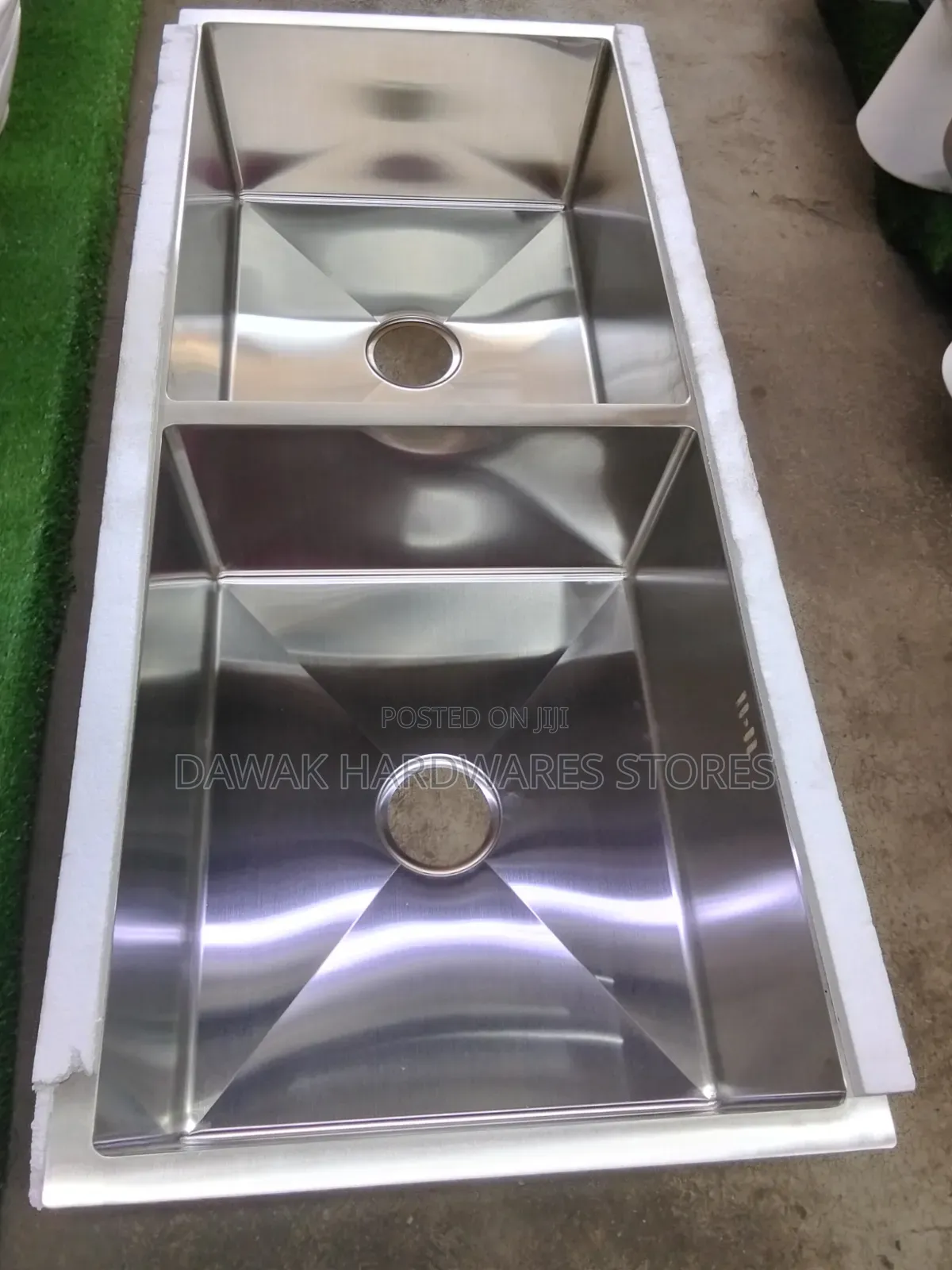 Handmade Deep Double Bowl Kitchen Sink