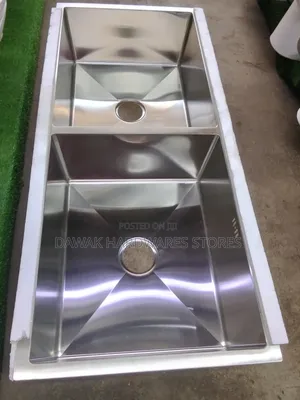 Handmade Deep Double Bowl Kitchen Sink