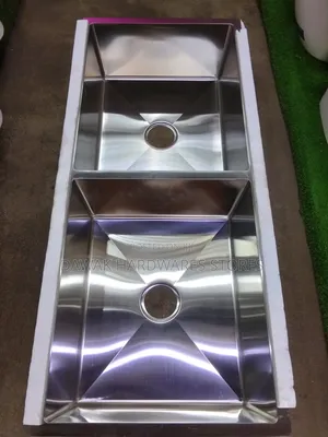 Handmade Deep Double Bowl Kitchen Sink