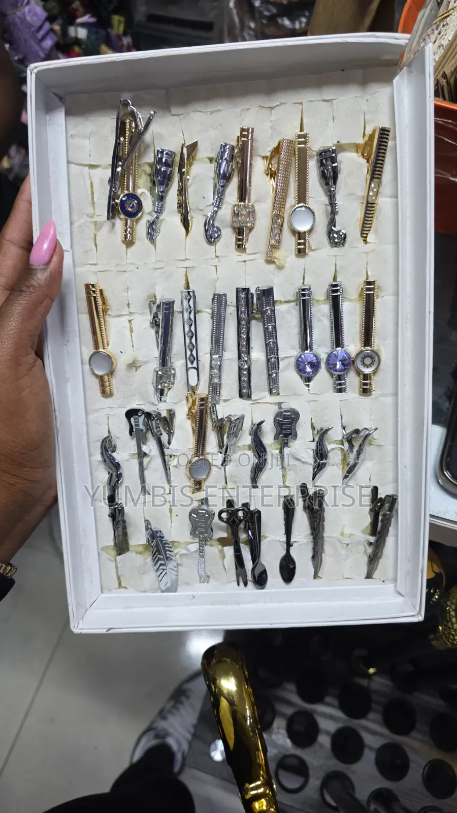 Tie Clips Available Each at 300