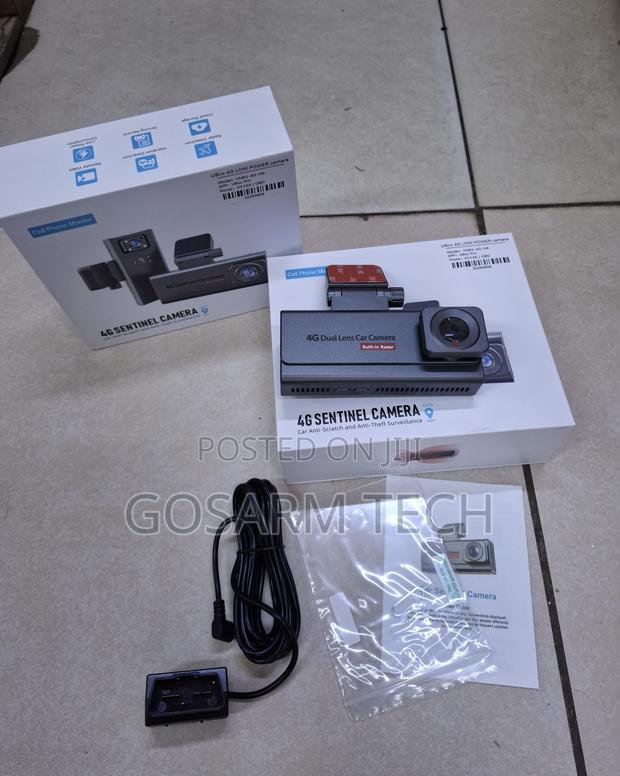 Dual Lens 4G DashCam Front Rear Recording With SIM Card Mobile App