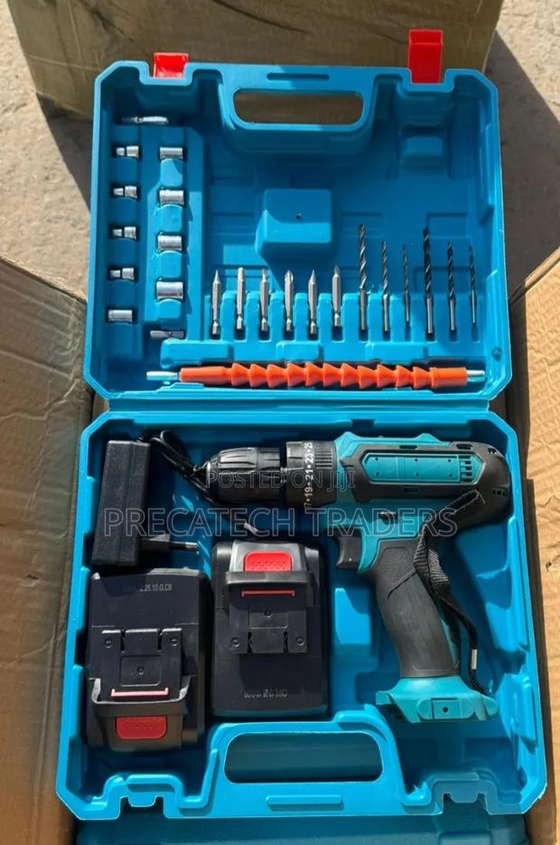 26V Cordless Drill Set – Rechargeable Power Drill