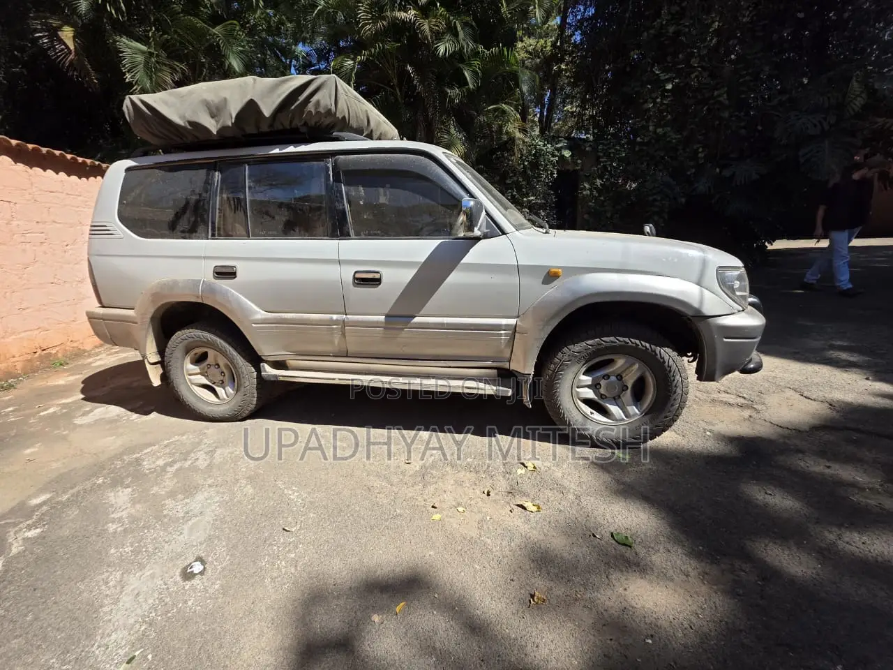 Toyota Land Cruiser Prado 2000 Gray