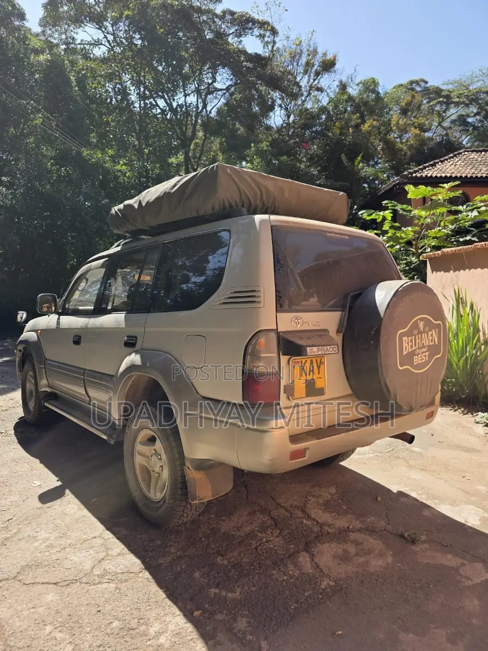 Toyota Land Cruiser Prado 2000 Gray