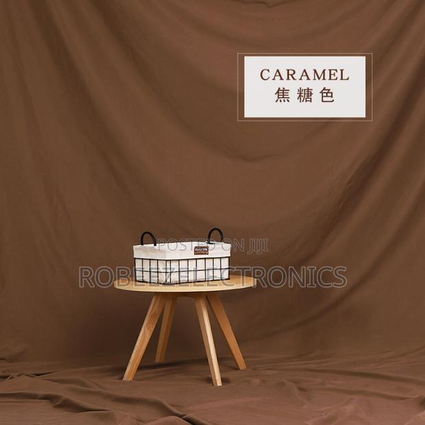 Soft Muslin Background Cloth 3m X 4m Caramel