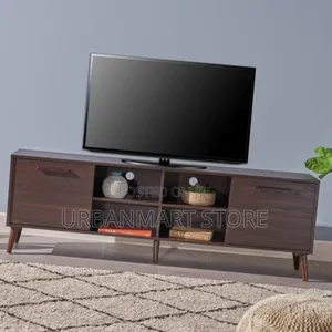 5ft Wooden TV Stand – Dark Walnut