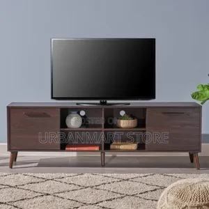 Dark Walnut 5ft Entertainment Unit, TV Stand