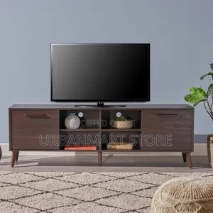Dark Walnut 5ft Entertainment Unit, TV Stand