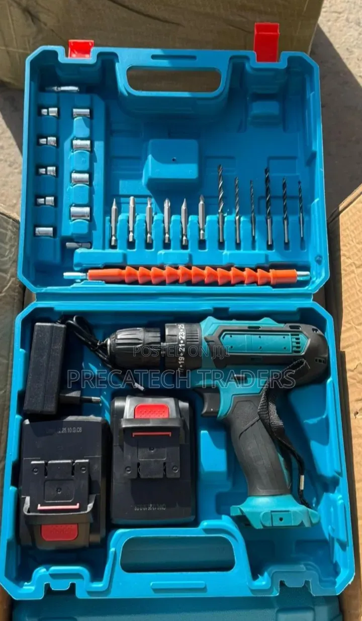 Cordless Power Drill 26V – 2 Battery Set