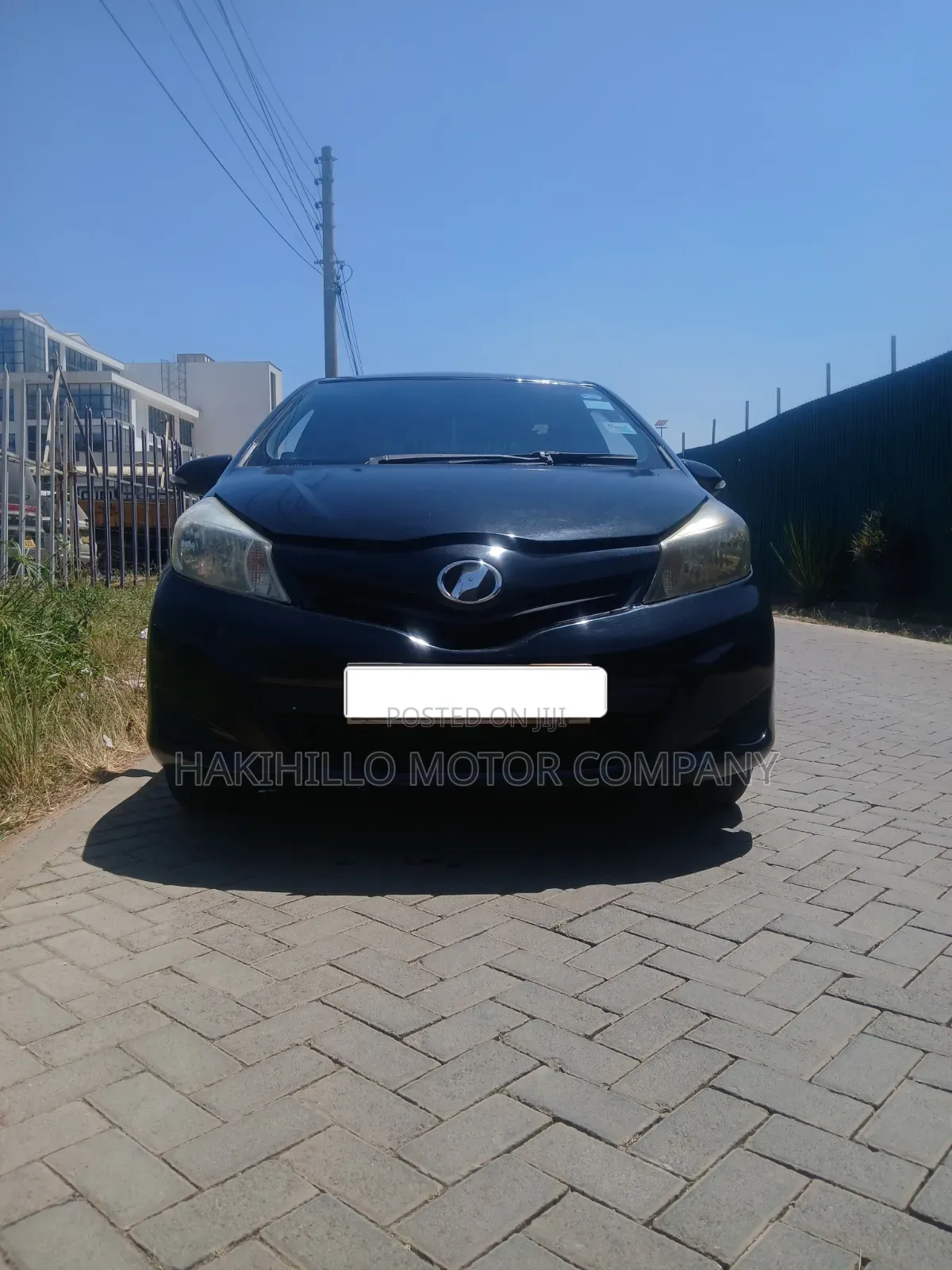 Toyota Vitz 2012 Black
