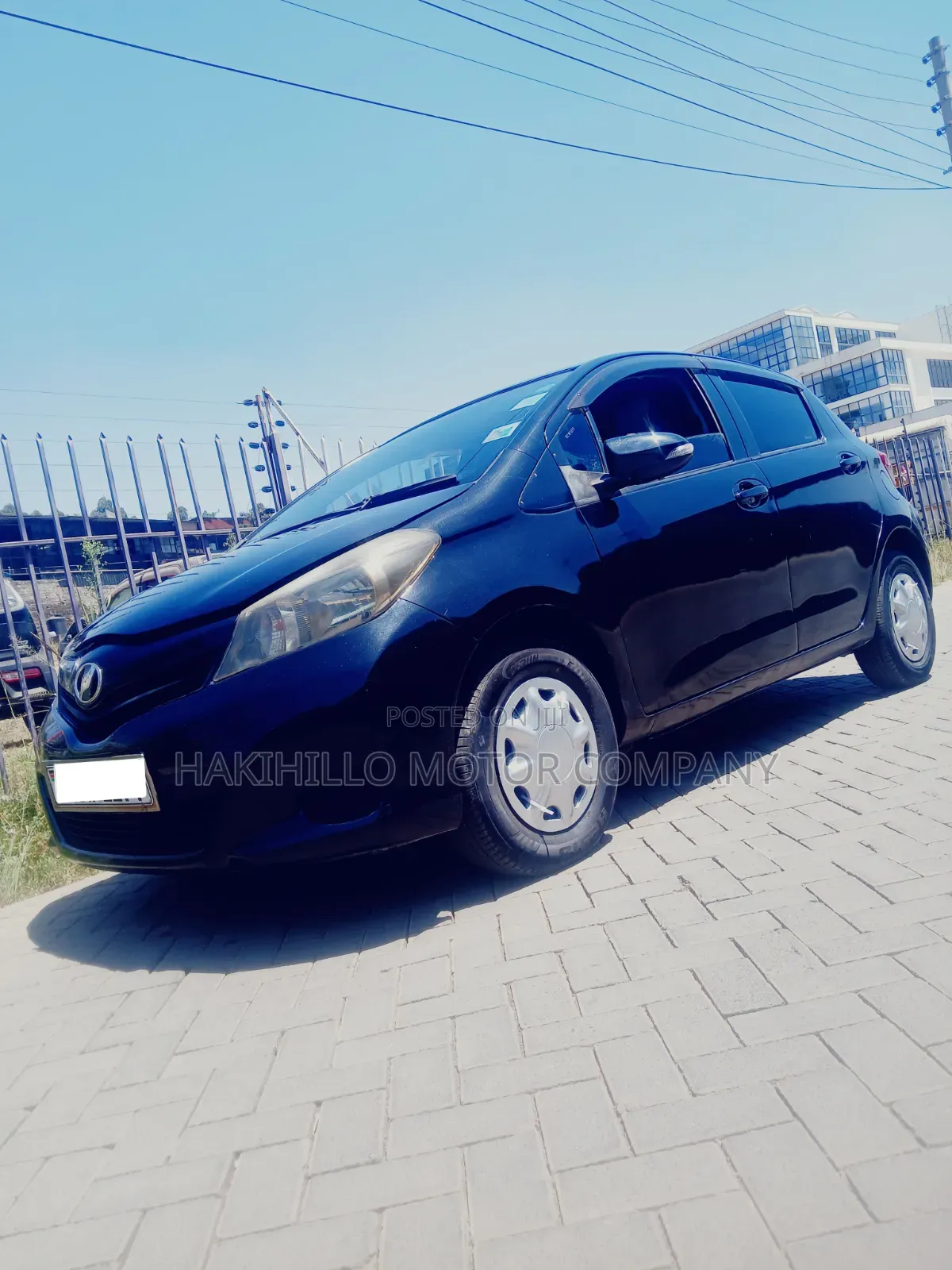 Toyota Vitz 2012 Black