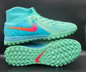 Vibrant Turquoise / Crimson Nike Luna Turf Shoes Size 38-46