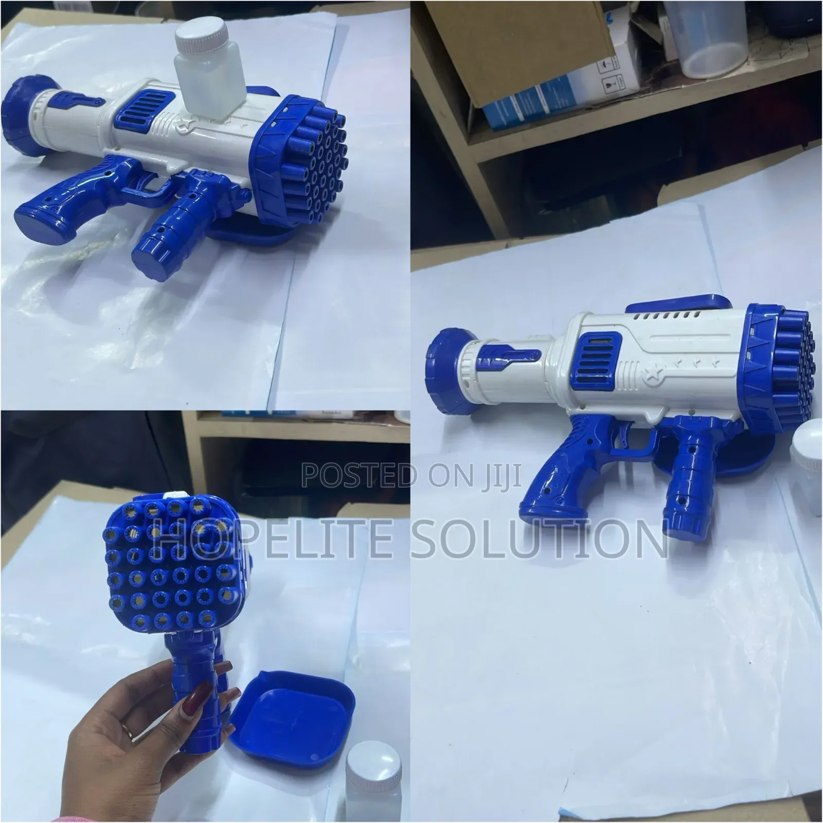 Automatic Bubble Toy Machine Gun