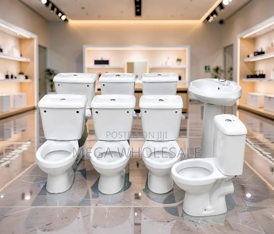 Durable Ceramic Bathroom Toilet With Premium Soft Closing Seat