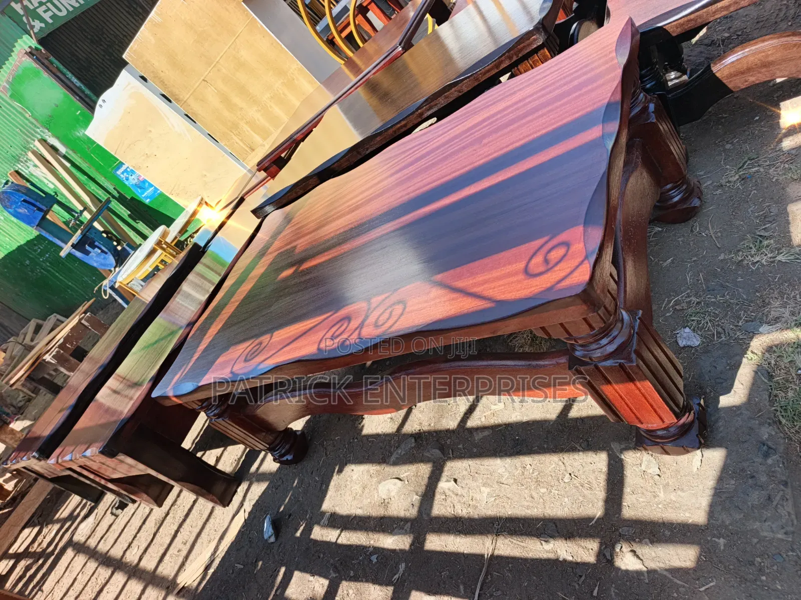 This Is Hardwood Dark Brown Coffee Table