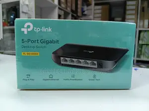TP-Link TL-SG1005D 5-Port Gigabit Desktop Switch,