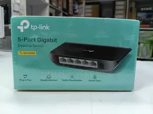 TP-Link TL-SG1005D 5-Port Gigabit Desktop Switch,