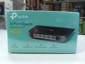 TP-Link TL-SG1005D 5-Port Gigabit Desktop Switch,