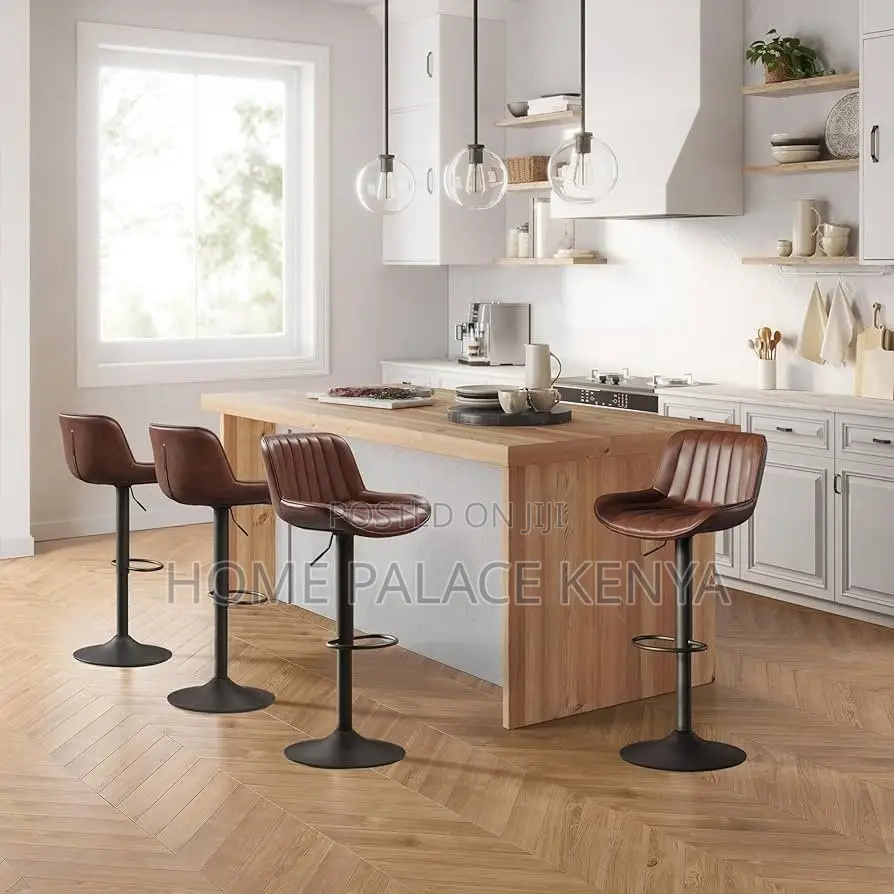 Bar Stool ; Adjustable Height Bar Stool for Kitchen Counter