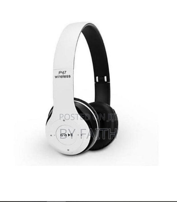 New P 47 Wireless Bluetooth Headphone - main view