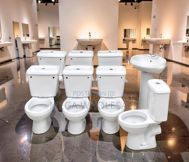 Water Efficient Ceramic WC Toilet With Powerful Quiet Flushing - thumbnail 2