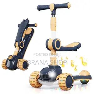 3-Wheel Kids Scooter – Stable, Stylish Fun
