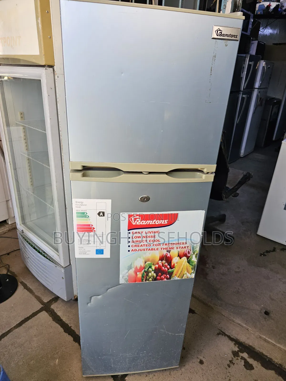 Ramtons 195L Two Door Fridge