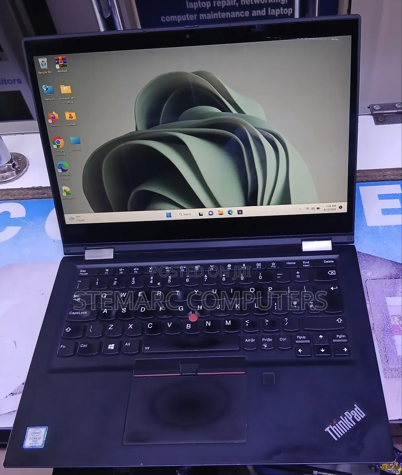 Laptop Lenovo ThinkPad X390 Yoga 16GB Intel Core i7 SSD 256GB