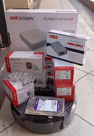 Hikvision 4 Channel CCTV Full Package | Complete Security Solution