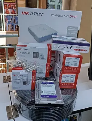 Hikvision 8 Channel CCTV Kit | 8 Cameras Complete Security System