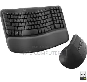 Ogitech Wave Keys and Lift Combo Bluetooth Keyboard and Mouse Combo