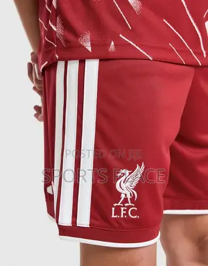 Adidas New Kids Liverpool Home 26/27 Jersey.