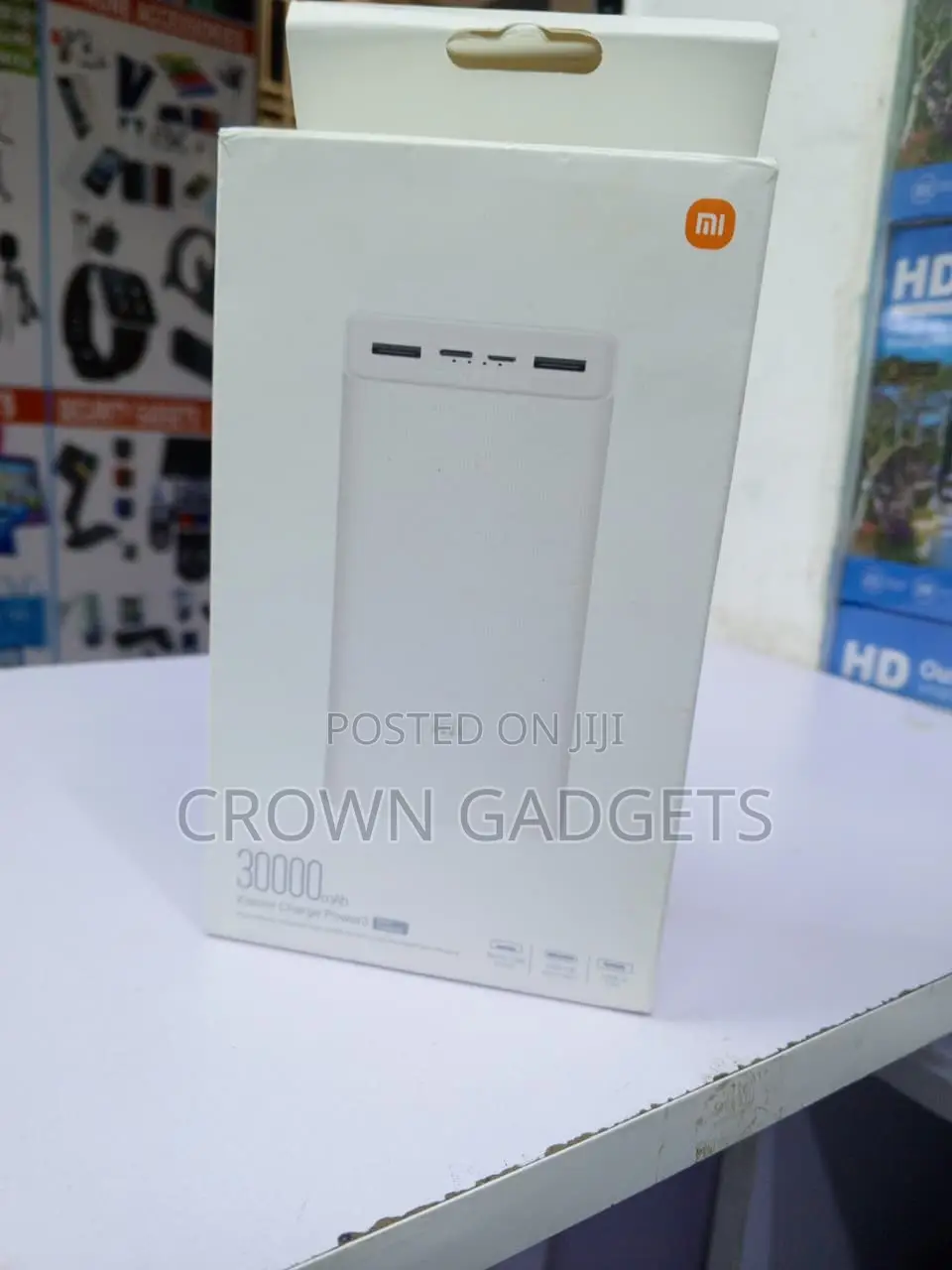 Mi 30,000mAh Power Bank Fast Charge USB Portable Charger