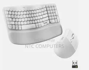 Logitech Wave Keys Lift Vertical Mouse Combo Wireless