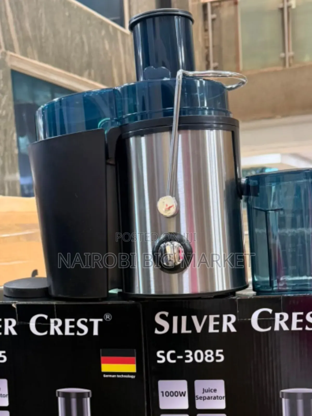 1000watts Silver Crest Juicer