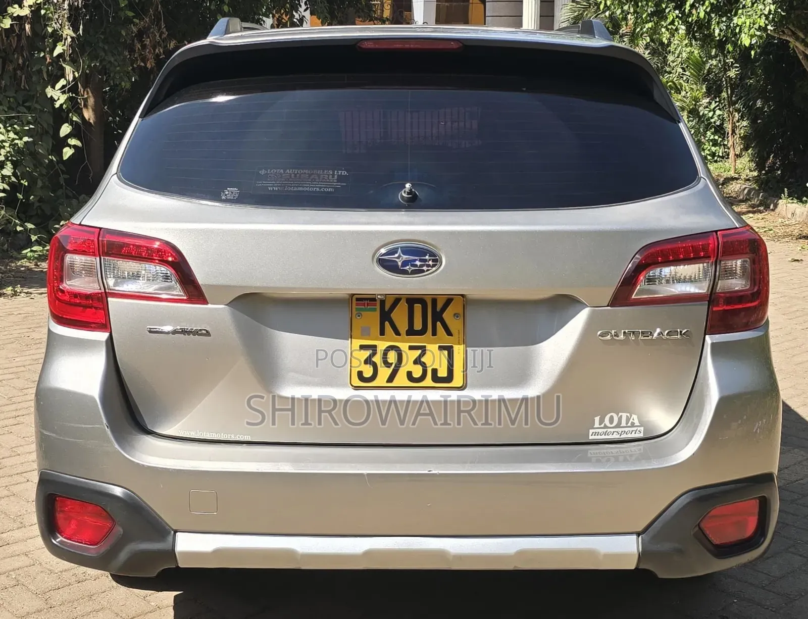 Subaru Outback 2015 Silver