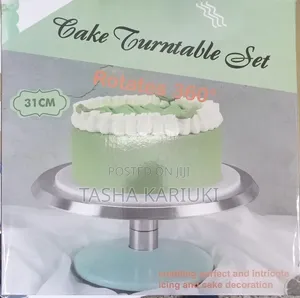 Steel Cake Turn Table 31cm