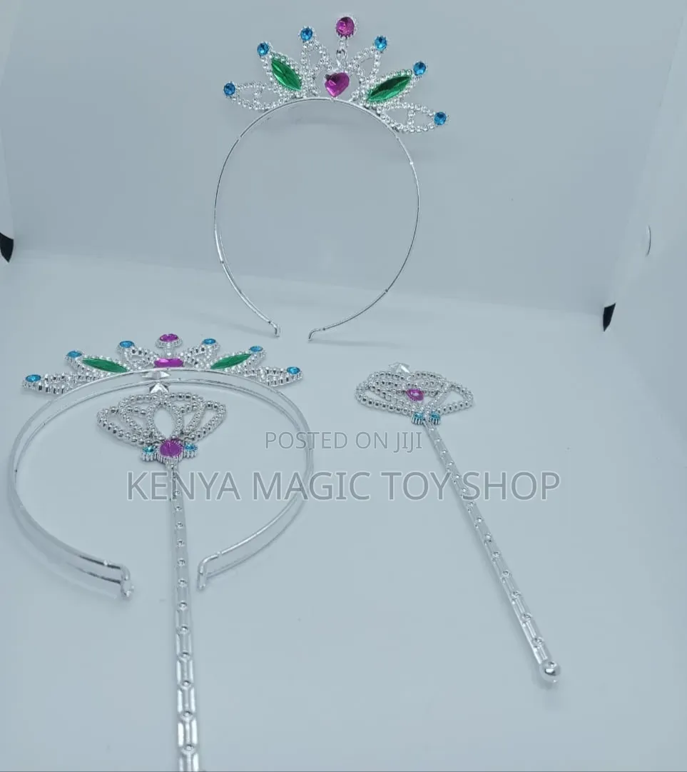 Silver Toned Plastic Tiara